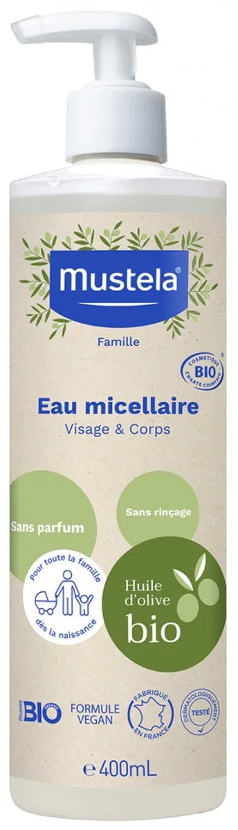 Mustela Bebé Bio Micellair Water 400ml