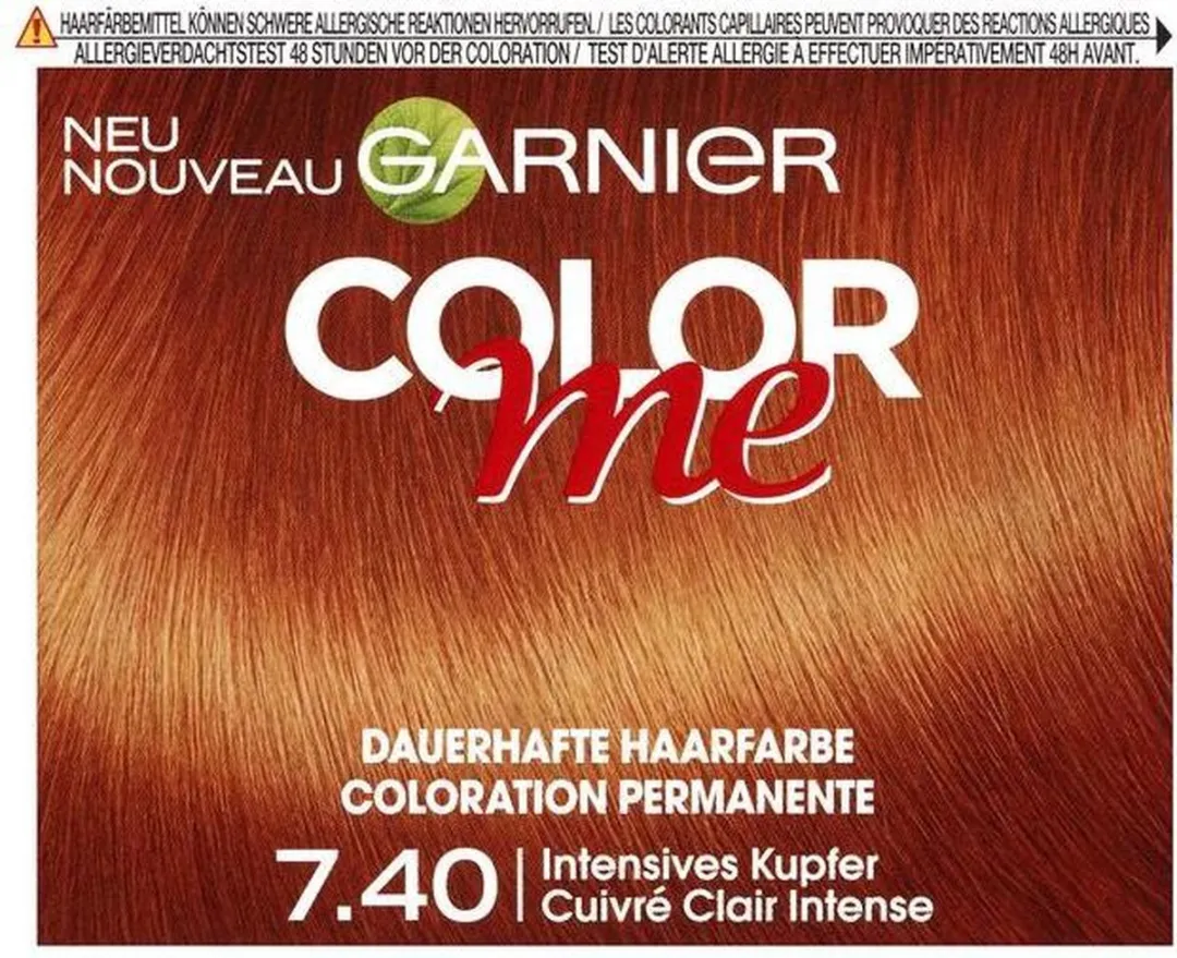 Garnier Color Me 7.40 Intens Lichtkoper Haarverf 280ml
