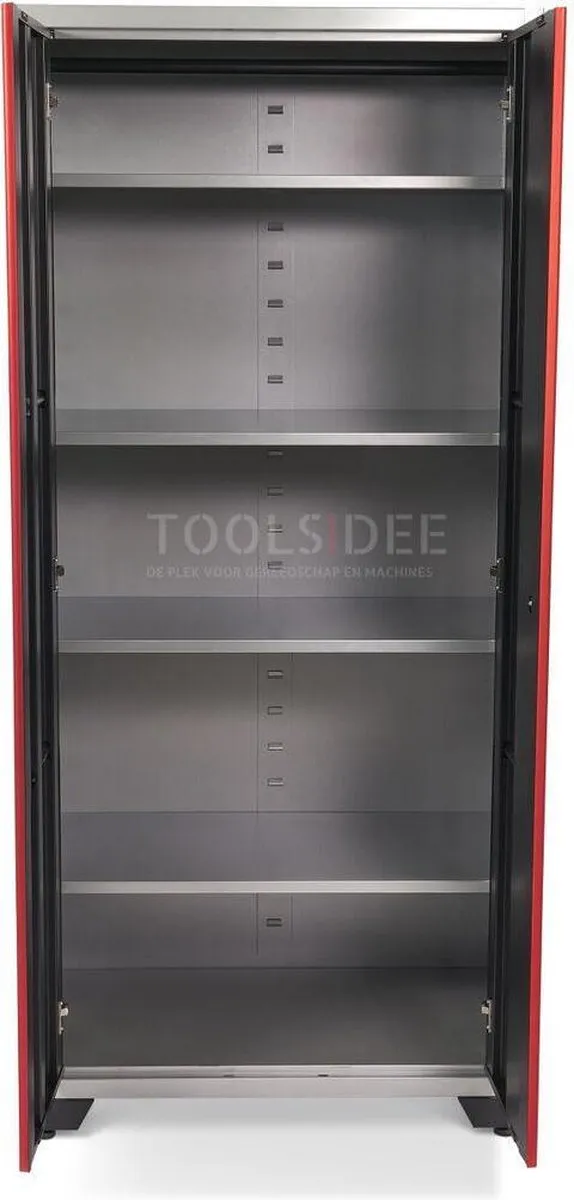 HBM Deluxe Dubbele Gereedschapskast met Lamp
