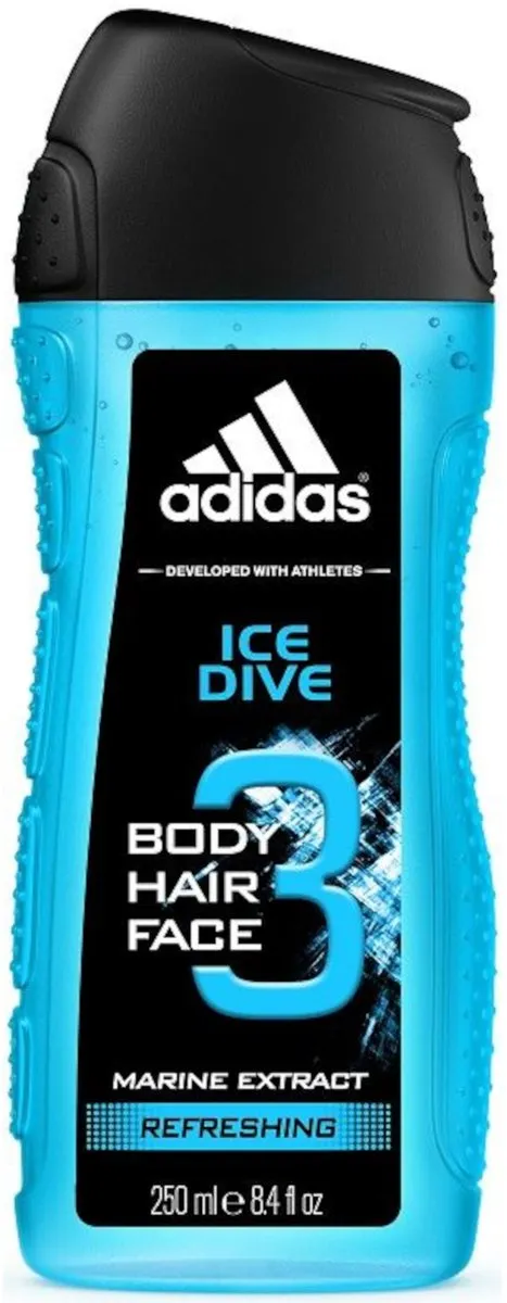 adidas Ice Dive Douchegel & Shampoo 250ml