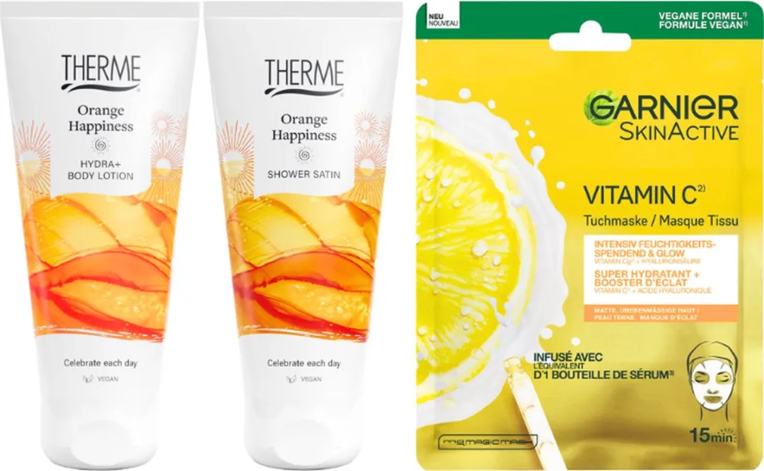 Therme Orange Happiness Cadeauset
