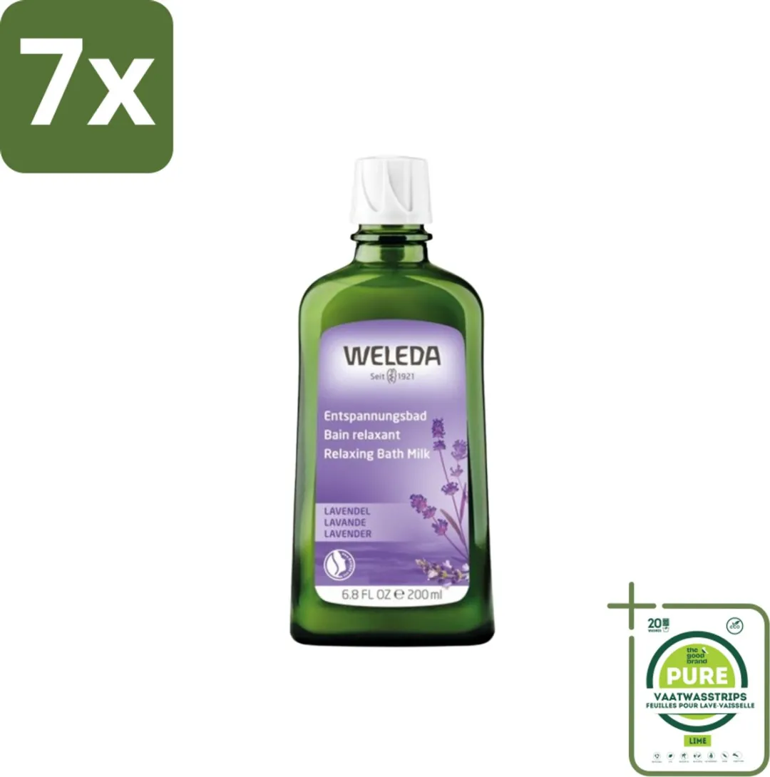 Weleda Lavendel Ontspanningsbadmelk 200ml