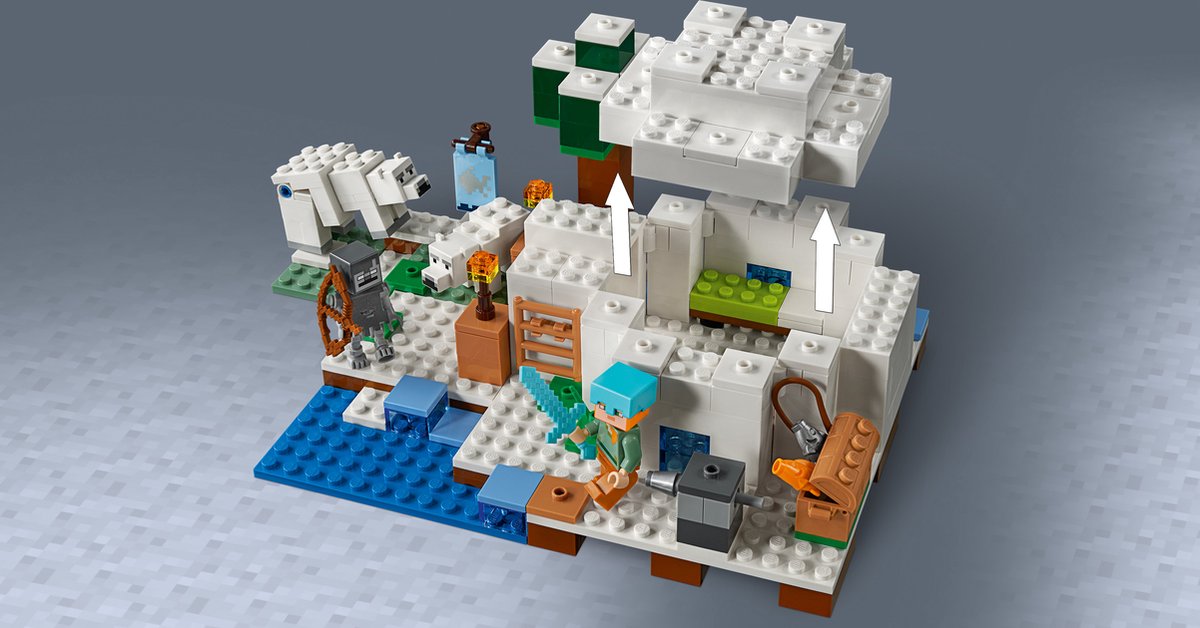 LEGO Minecraft De Iglo - 21142