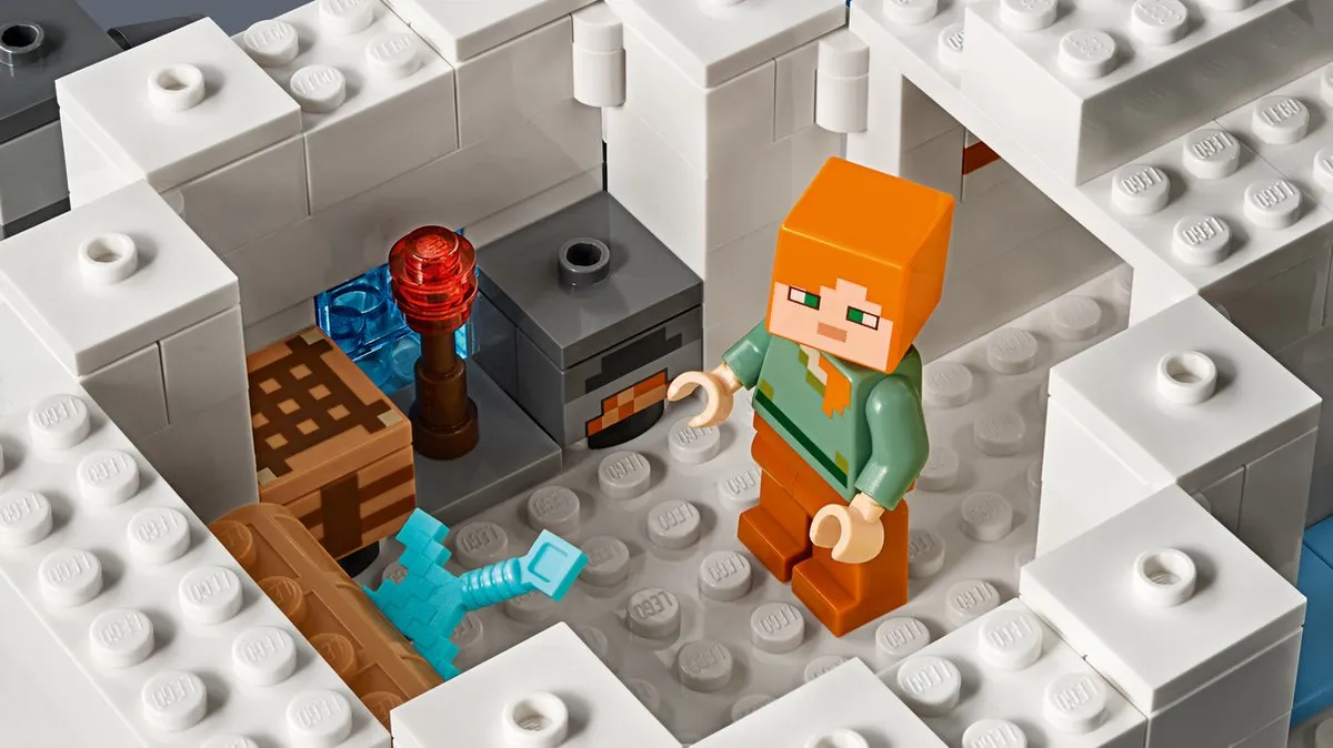 LEGO Minecraft De Iglo 21142 - 275 Stukken - afbeelding 6 van 6