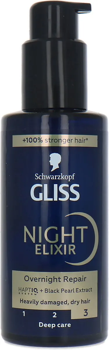 Schwarzkopf Gliss Night Elixir Overnachts Herstel