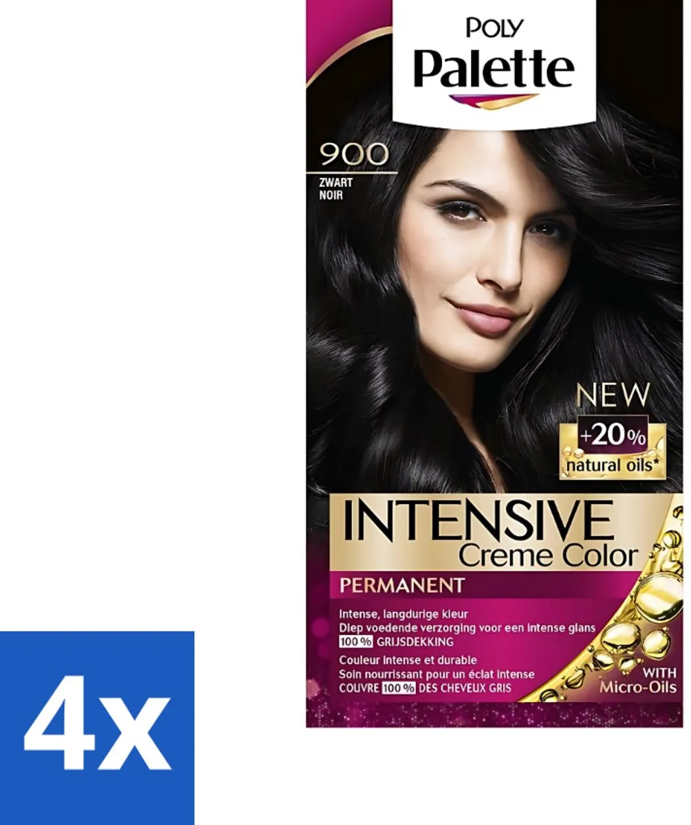 Schwarzkopf Poly Palette Haarverf Zwart 900