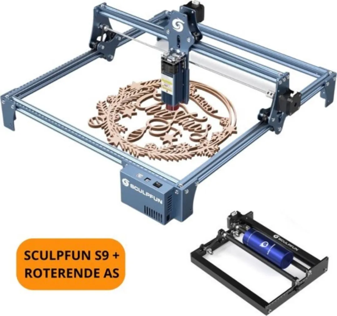 Sculpfun S9 Laser Graveermachine 2-in-1