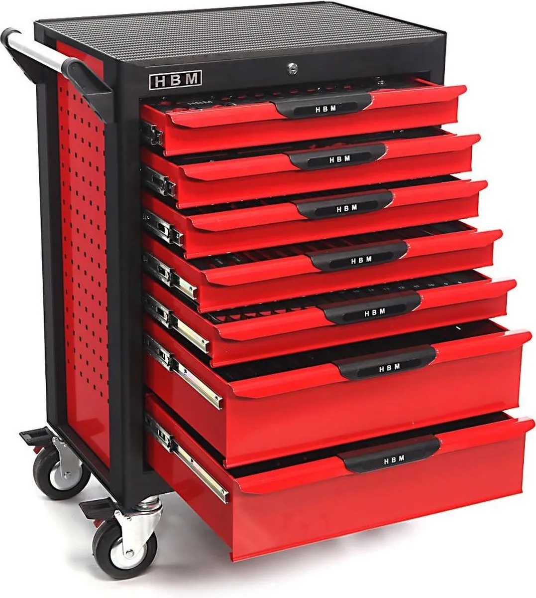 HBM Professionele 283 Deluxe Gereedschapswagen