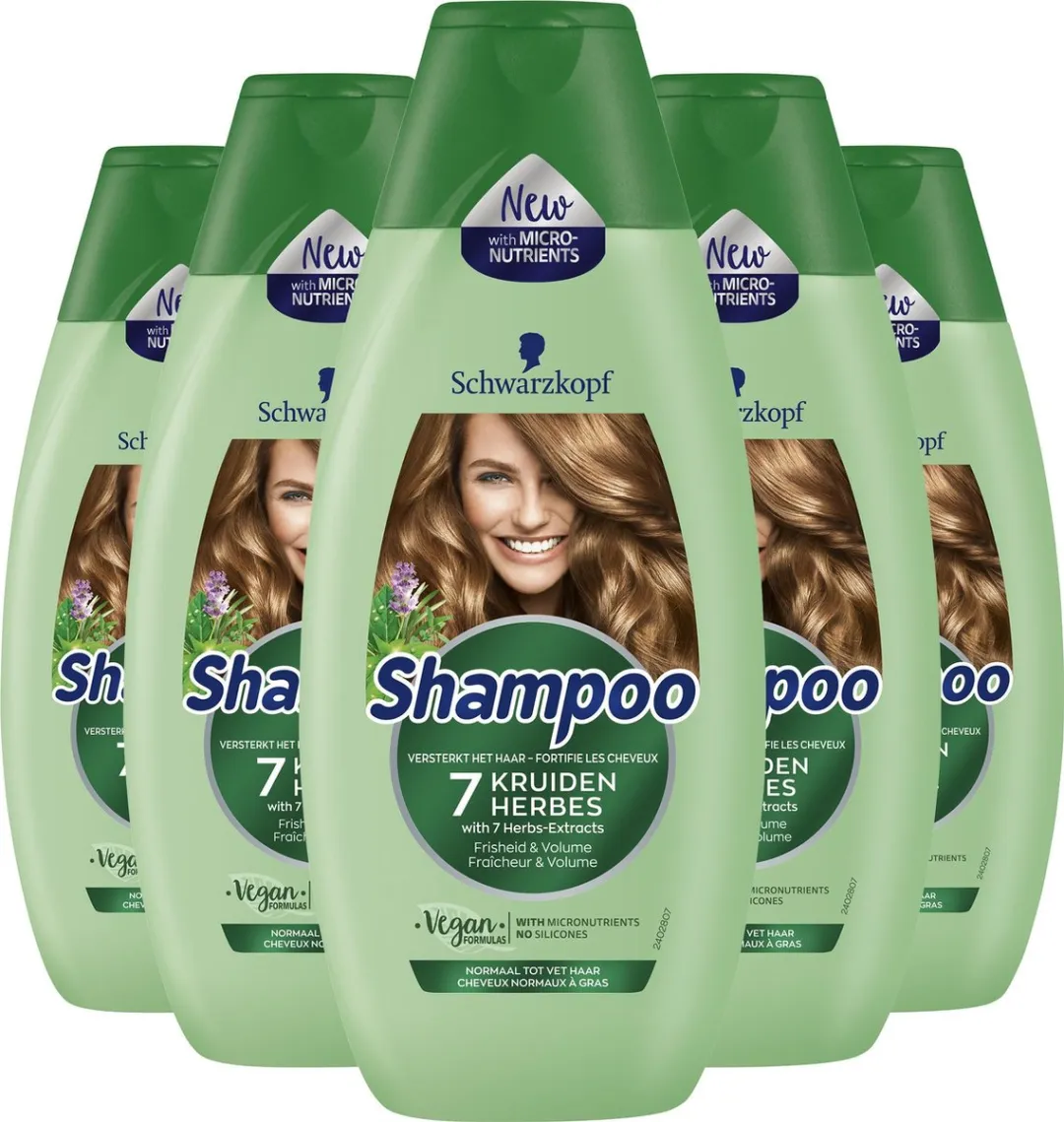 Schwarzkopf 7 Kruiden Shampoo 2000ml (5x400ml)