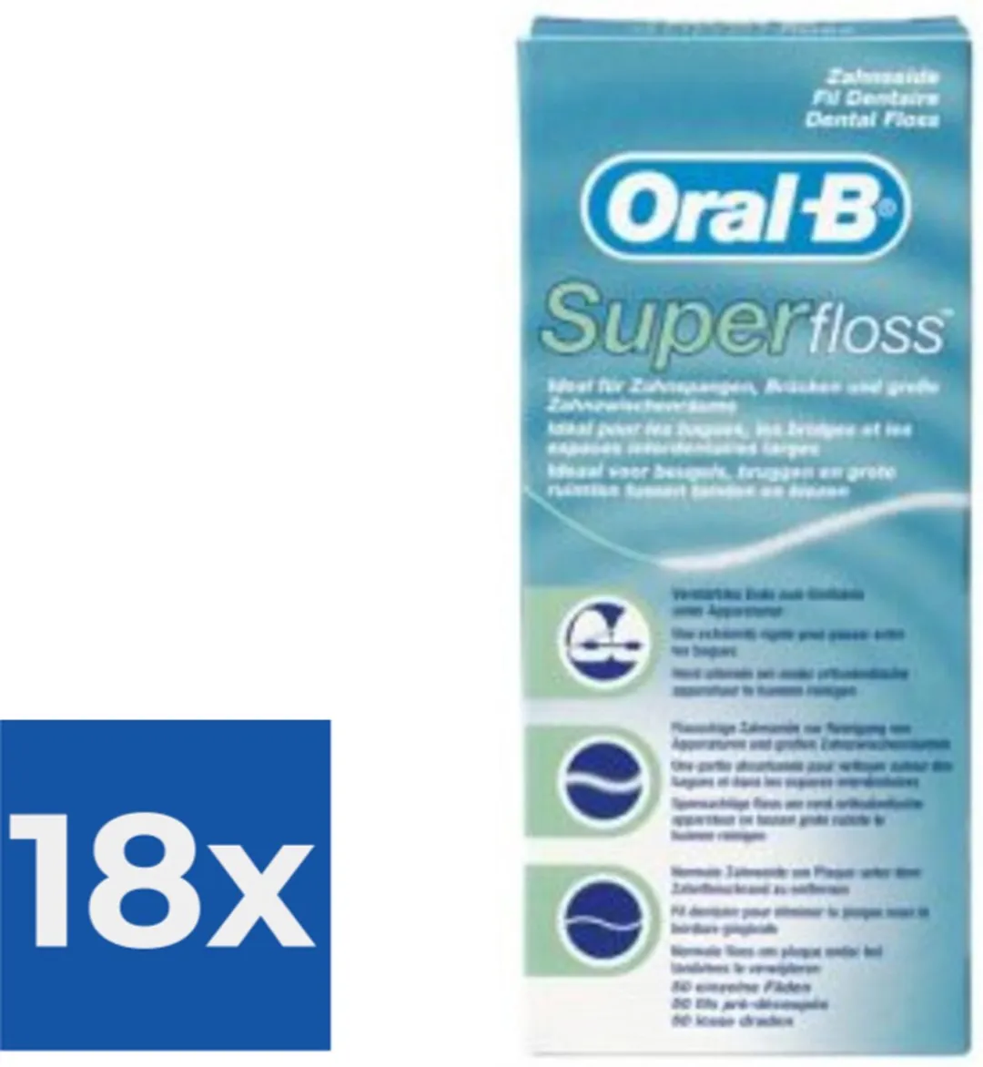 Oral-B Flosdraad Super Floss