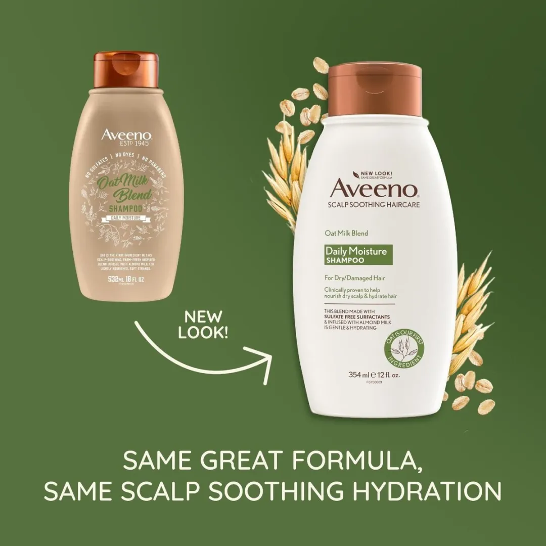 Aveeno Farm-Fresh Oat Milk Shampoo 354ml