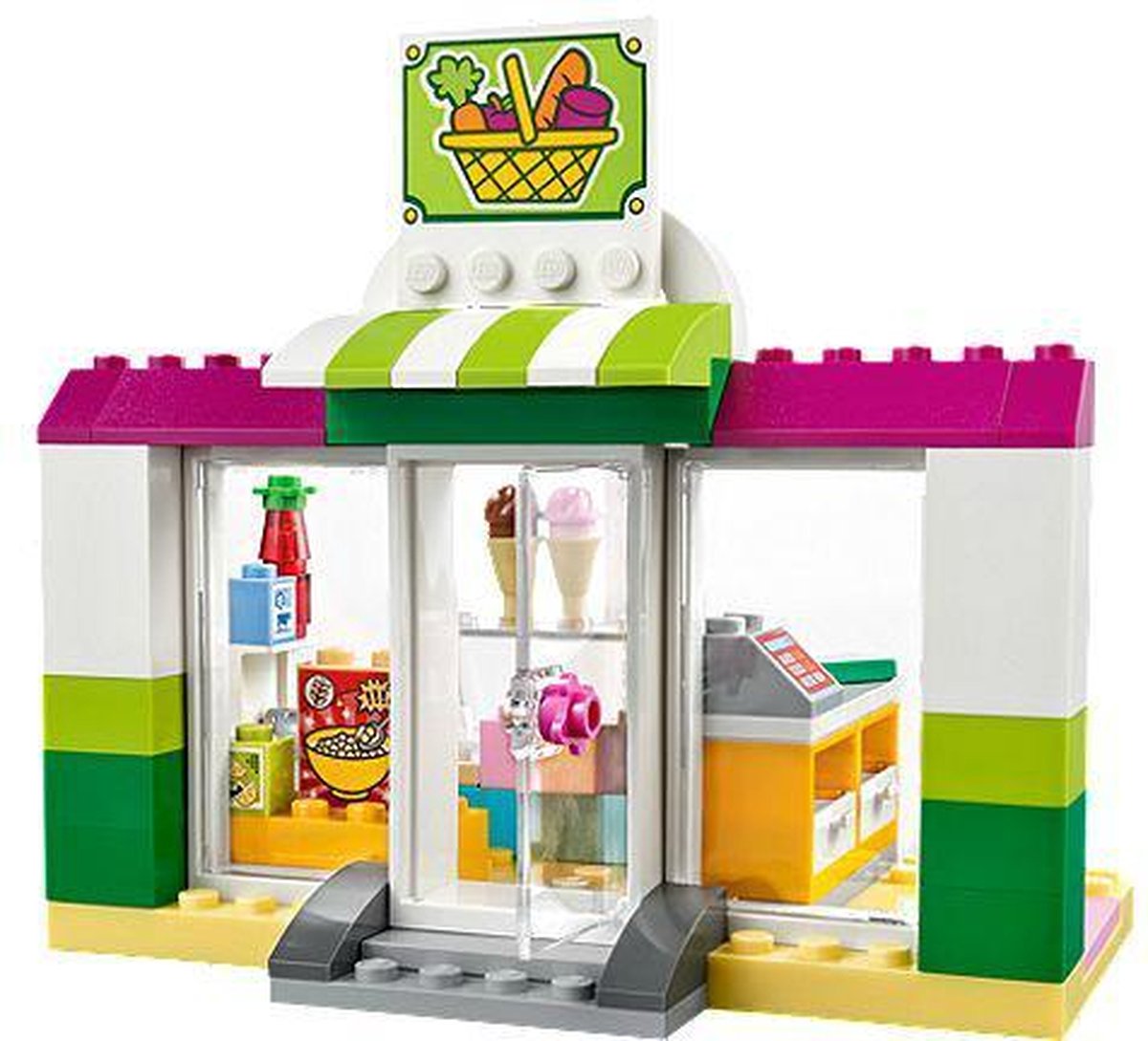 LEGO Juniors Supermarkt Koffer - 10684