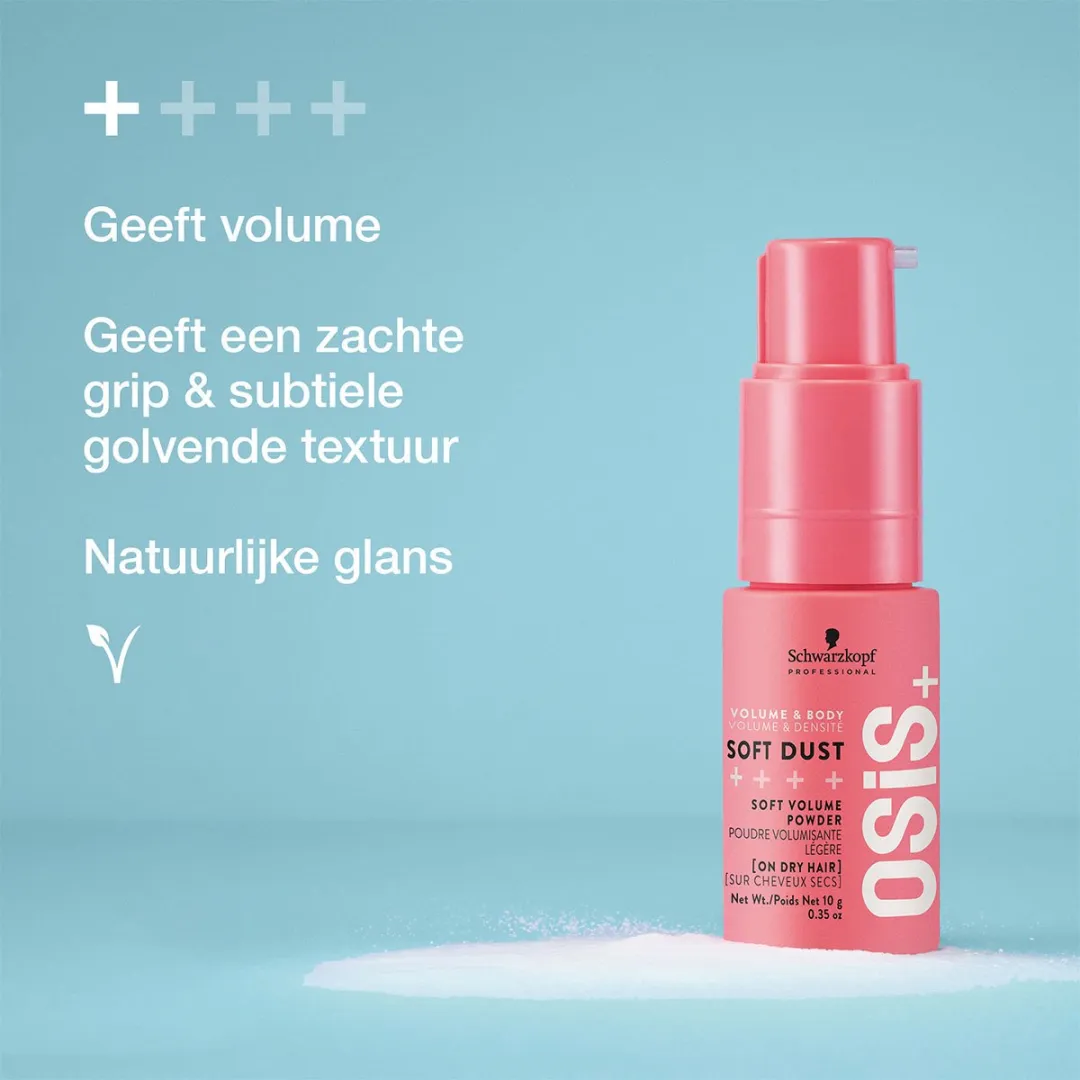 Schwarzkopf OSiS+ Volume & Body Soft Dust Volume Powder 10g - Zwart