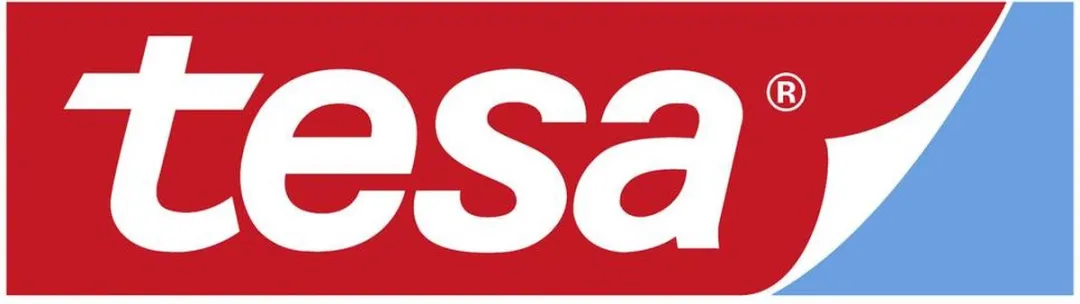 Tesa scheermeshouder - 1x - wit - kunststof - 2 kg - waterproof - Badkamer benodigdheden/accessoires - Opplak houder scheermes