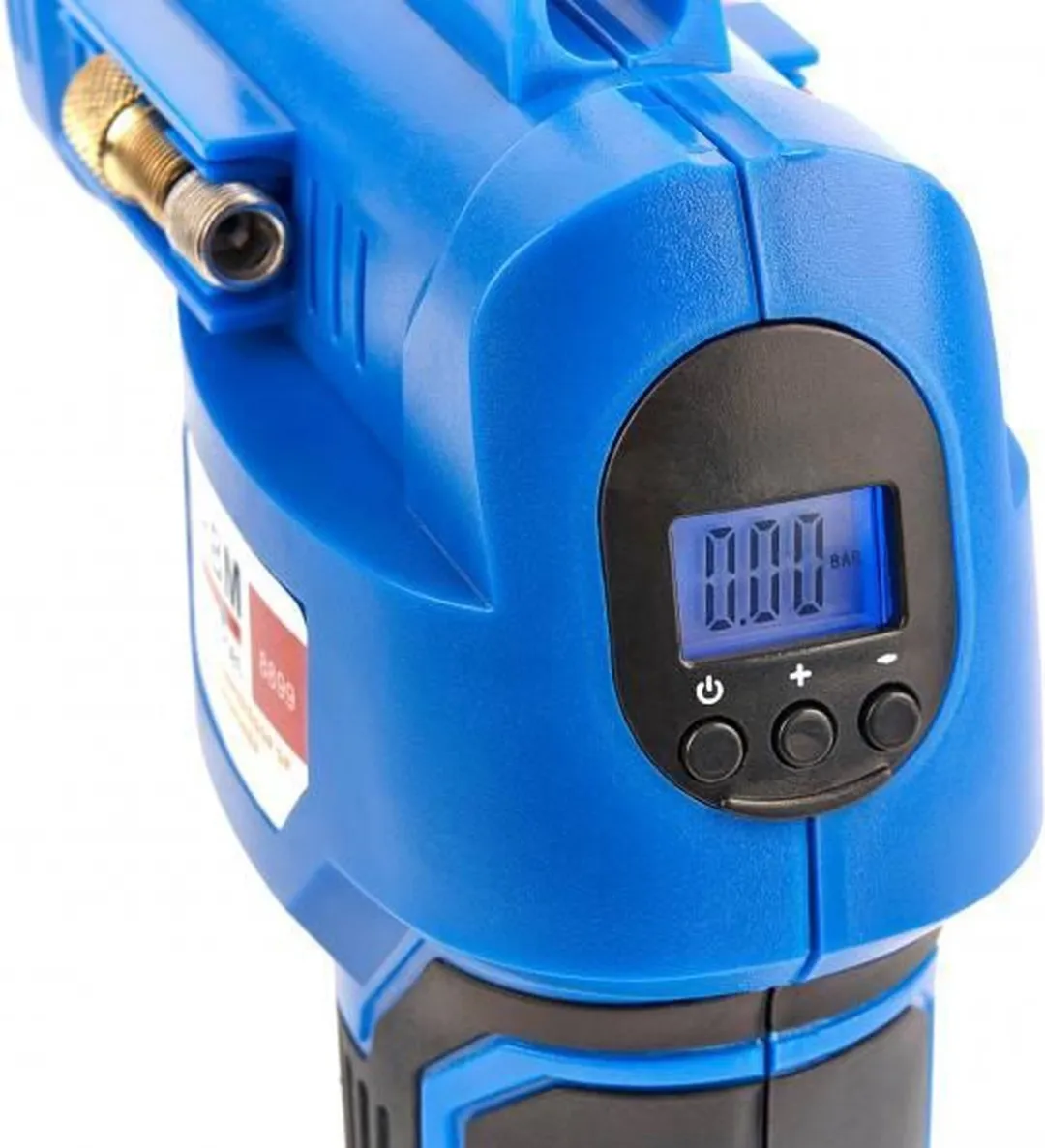 18 Volt compressor op accu met toebehoren