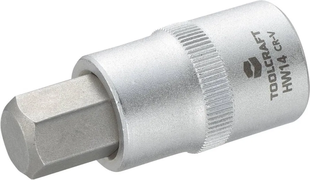 TOOLCRAFT 816161 Inbus Dopsleutel-bitinzet 14mm
