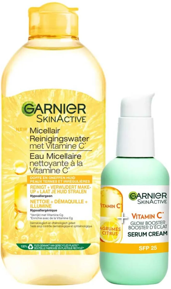 Garnier Serum & Reinigingswater Pakket