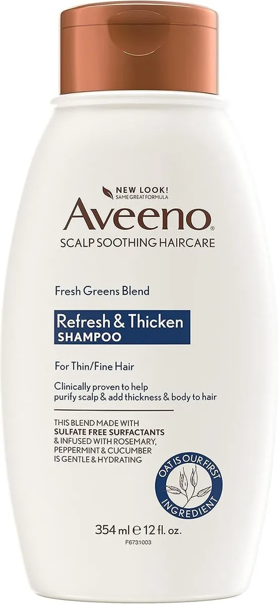 Aveeno Fresh Greens Blend Volume Shampoo 354ml