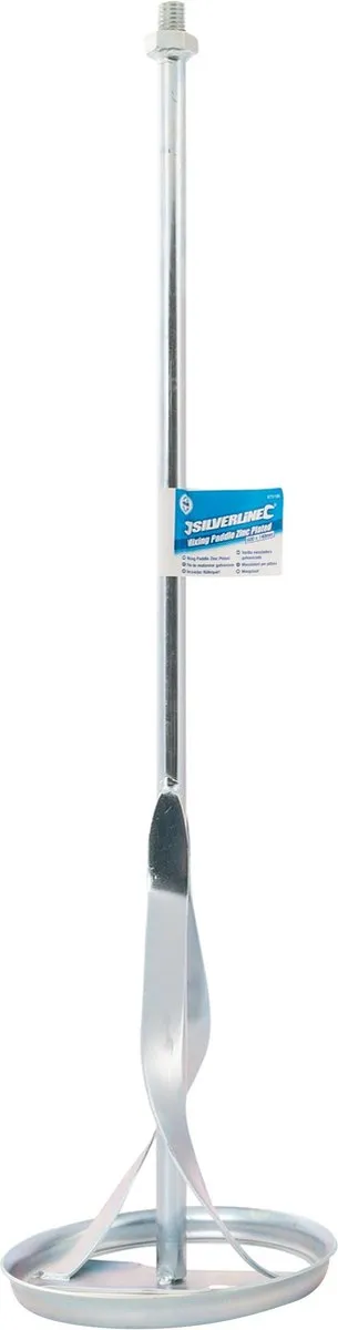 Silverline Mengstaaf M14 600mm - Zink Geplateerd - Ø155mm