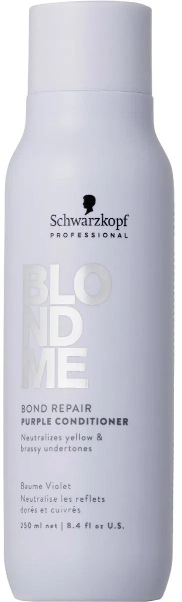 Schwarzkopf BlondMe Bond Repair Conditioner 250ml - Paars