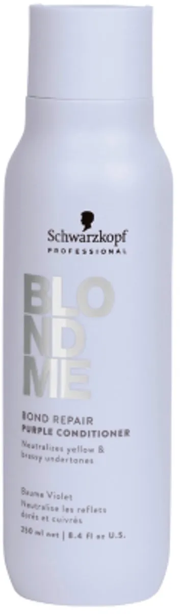 Schwarzkopf BlondMe Bond Repair Conditioner 250ml - Paars