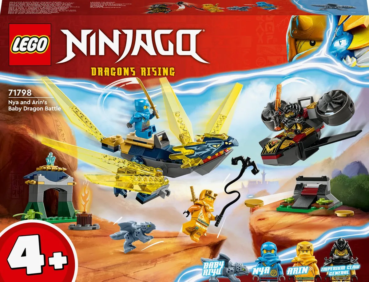 LEGO Ninjago Nya en Arin Babydrakenduel 71798