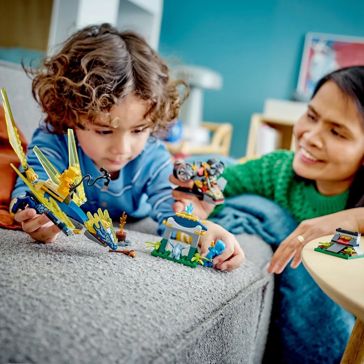 LEGO Ninjago Nya en Arin Babydrakenduel 71798 - 157 Stukken