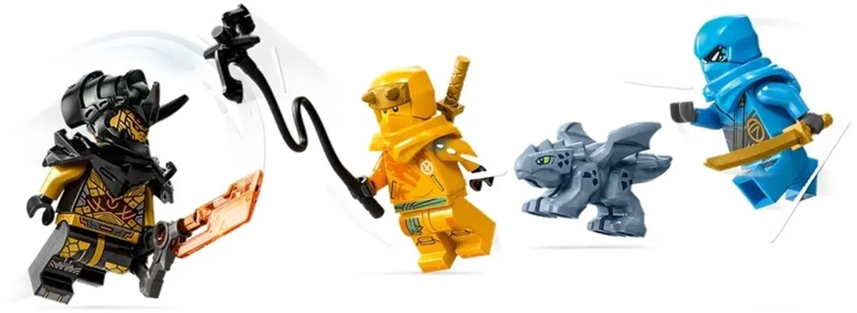 LEGO Ninjago Nya en Arin Babydrakenduel 71798 - 157 Stukken