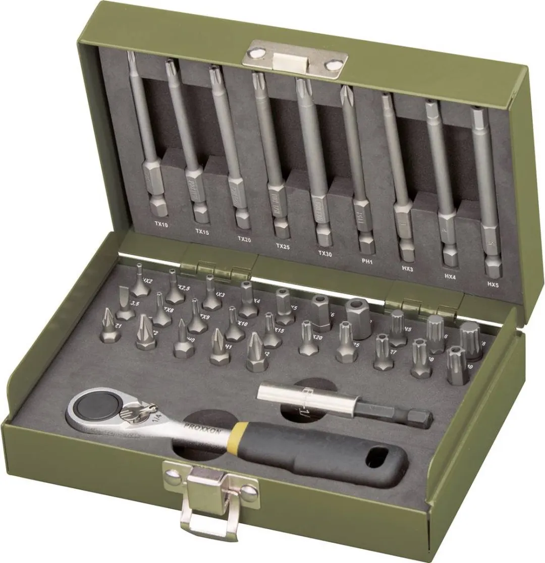 Proxxon 23109 Dopsleutelset 1/4"