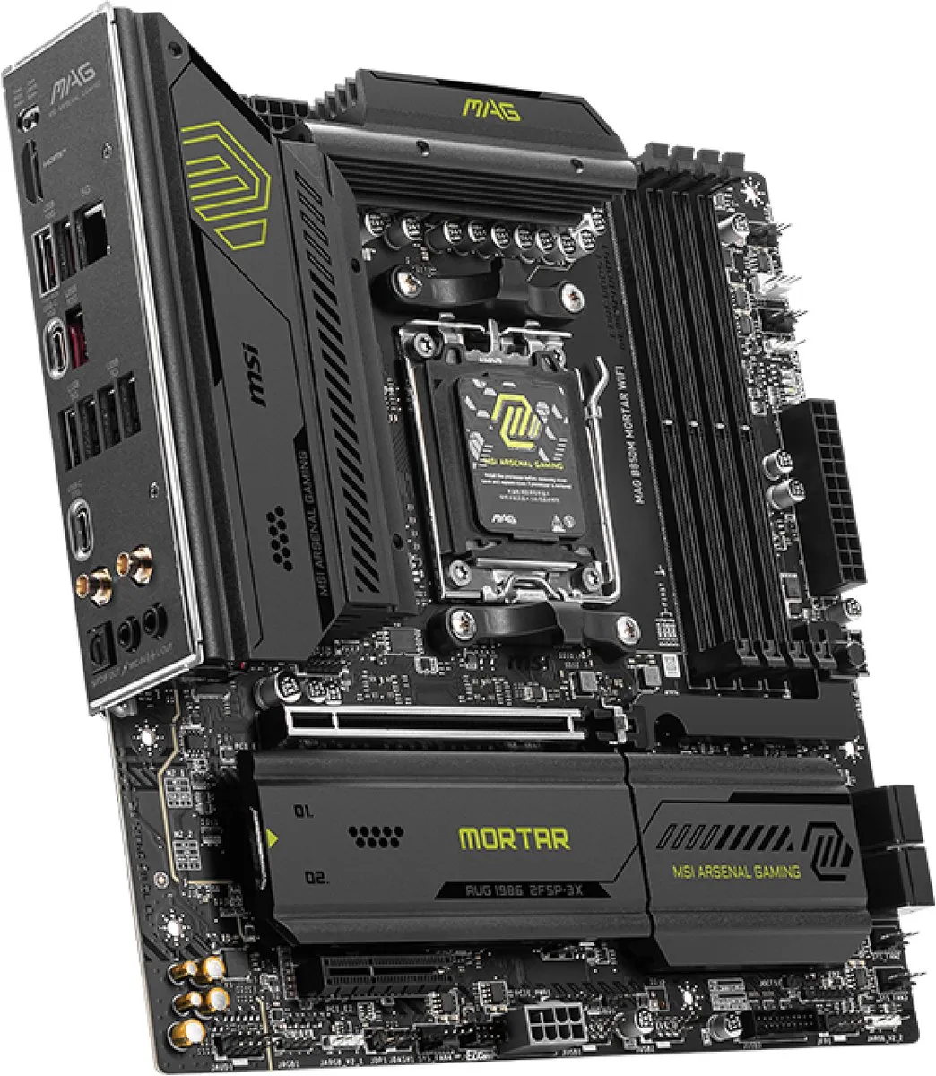 MSI MAG B850M MORTAR WIFI AM5 moederbord - microATX