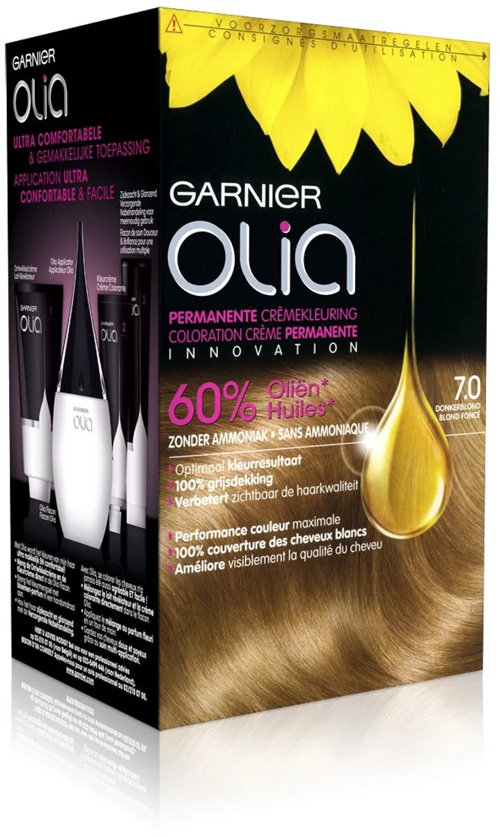 Garnier Olia Middenblond 7 Haarverf 986ml