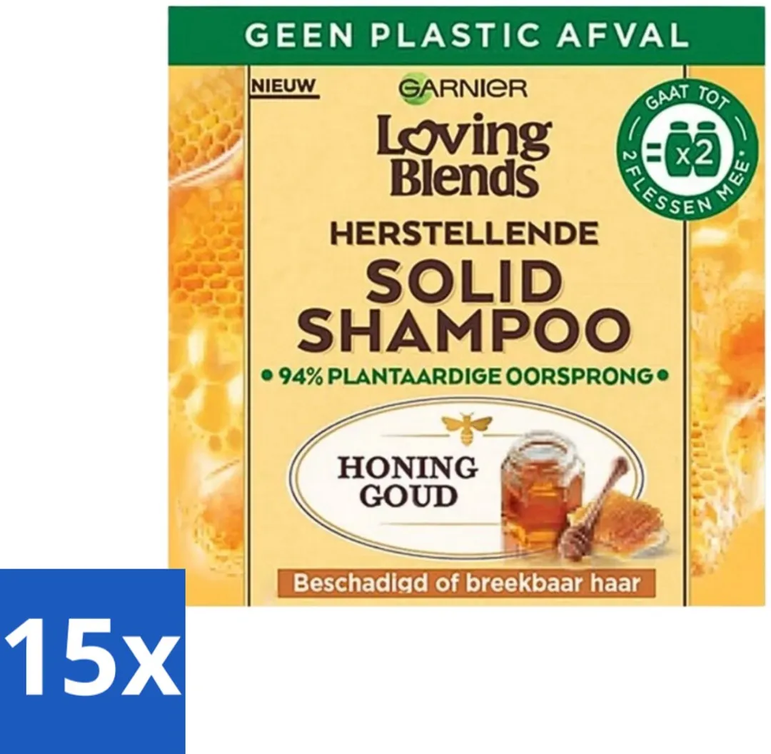 Garnier Loving Blends Honing Solid Shampoo