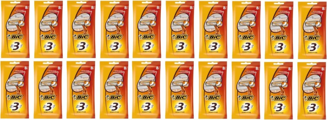 Bic 3 Sensitive Wegwerpscheermesjes