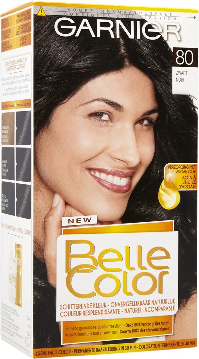 Garnier Belle Color Haarverf 80 Zwart