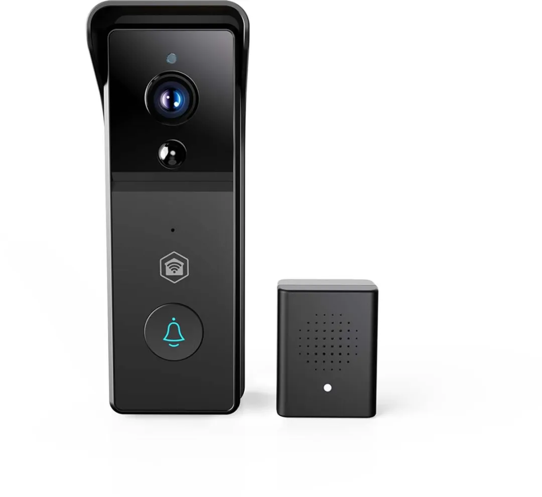 Nedis SmartLife Video Deurbel 3MP WIFICDP21BK - Zwart