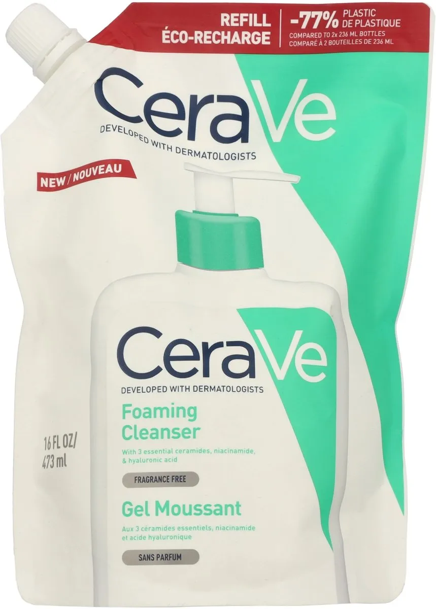 CeraVe Schuimende Reinigingsgel Navulling 473ml