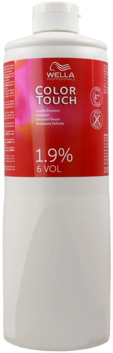 Wella Color Touch Onthullende Kleuremulsie 1L - Zwart