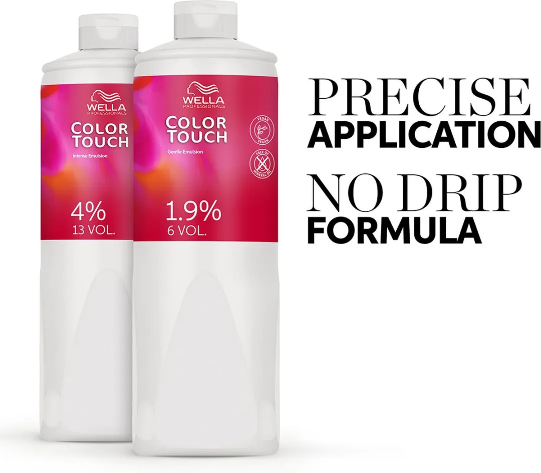 Wella Color Touch Onthullende Kleuremulsie 1L - Zwart
