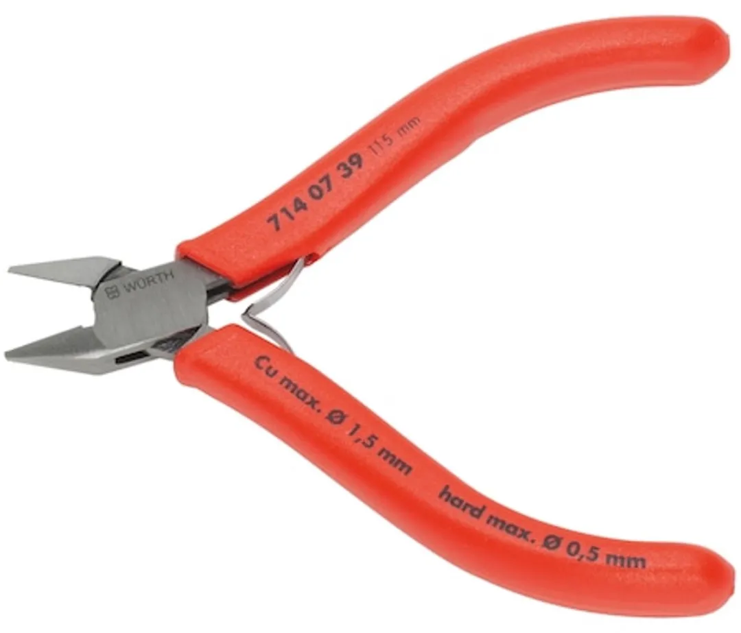 Würth Elektronica Zijkniptang Spitse Kop