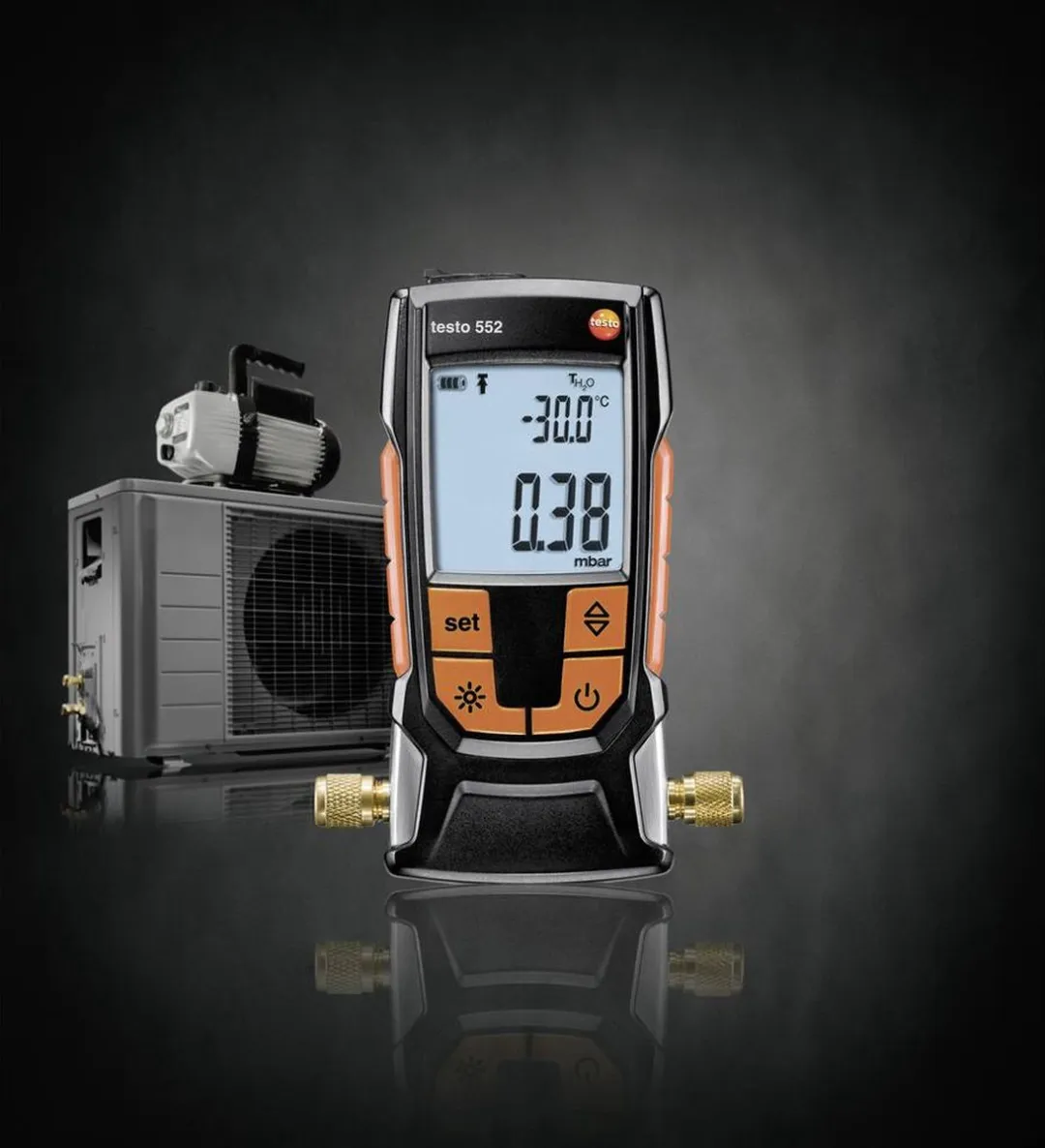 Testo 552 Gasdrukmeter 0-26.66 mbar