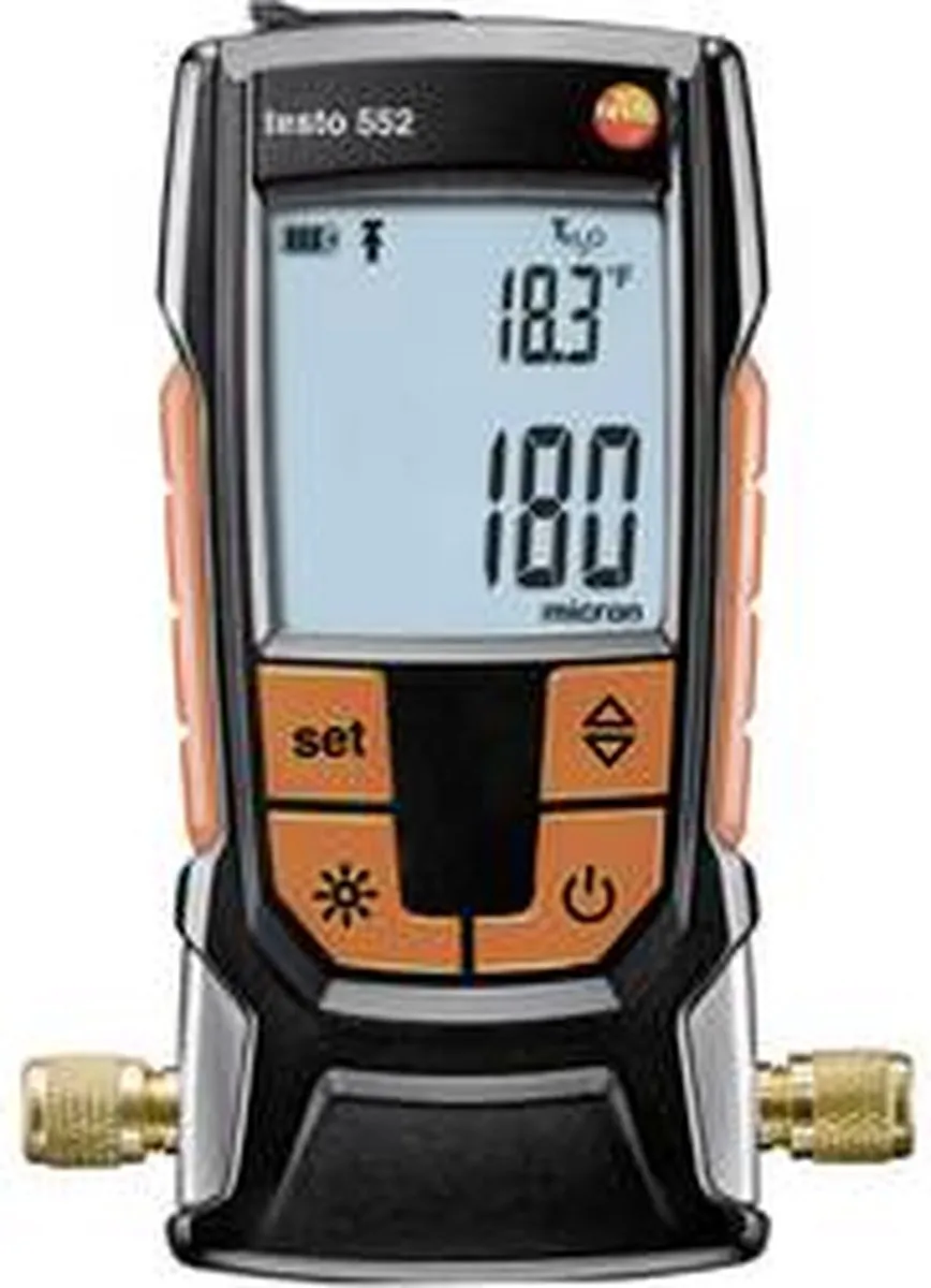 Testo 552 Gasdrukmeter 0-26.66 mbar