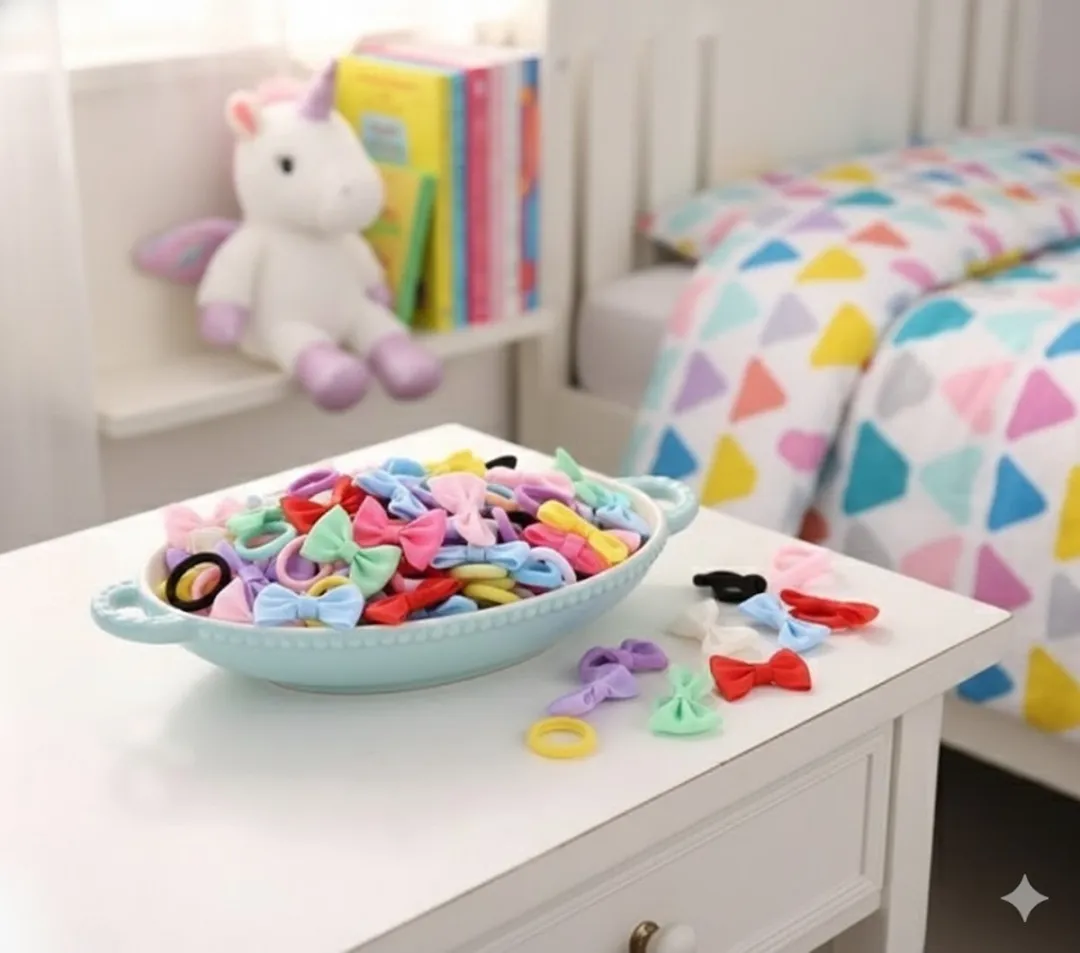 Nuvex Haar Elastiekjes Set 40 Stuks - Multicolor