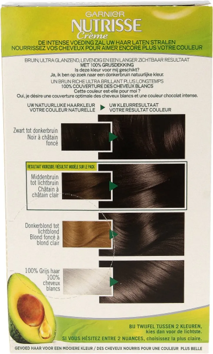 Garnier Nutrisse Ultra Crème 3 Donkerbruin 824ml