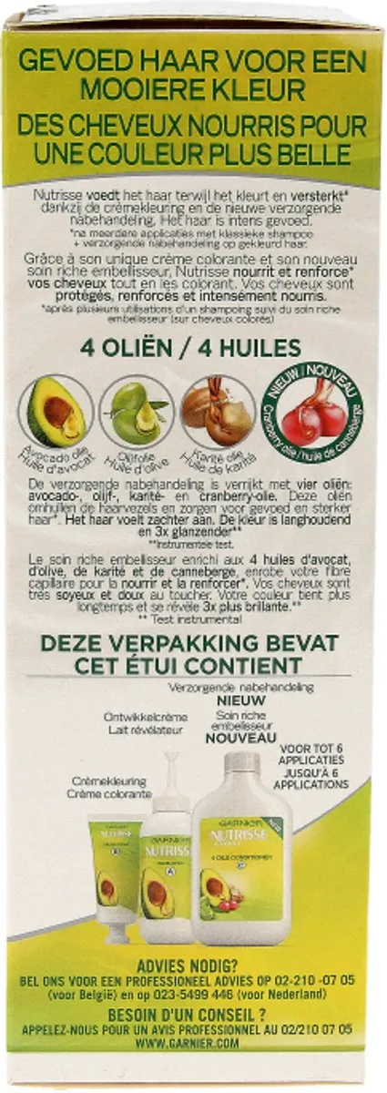 Garnier Nutrisse Ultra Crème 3 Donkerbruin 824ml