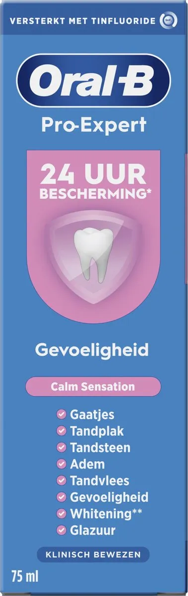 Oral-B Pro-Expert Gevoelig Calm Sensation Tandpasta - 12x75ml