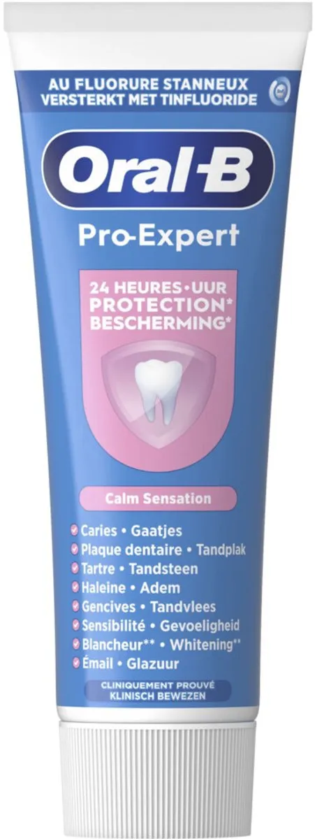 Oral-B Pro-Expert Gevoelig Calm Sensation Tandpasta - 12x75ml