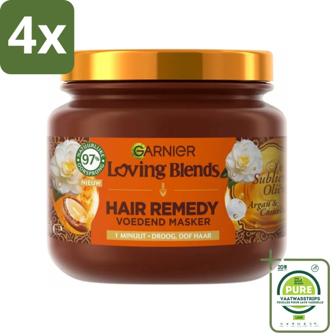 Garnier Loving Blends Haarmasker Argan & Cameliaolie 340ml