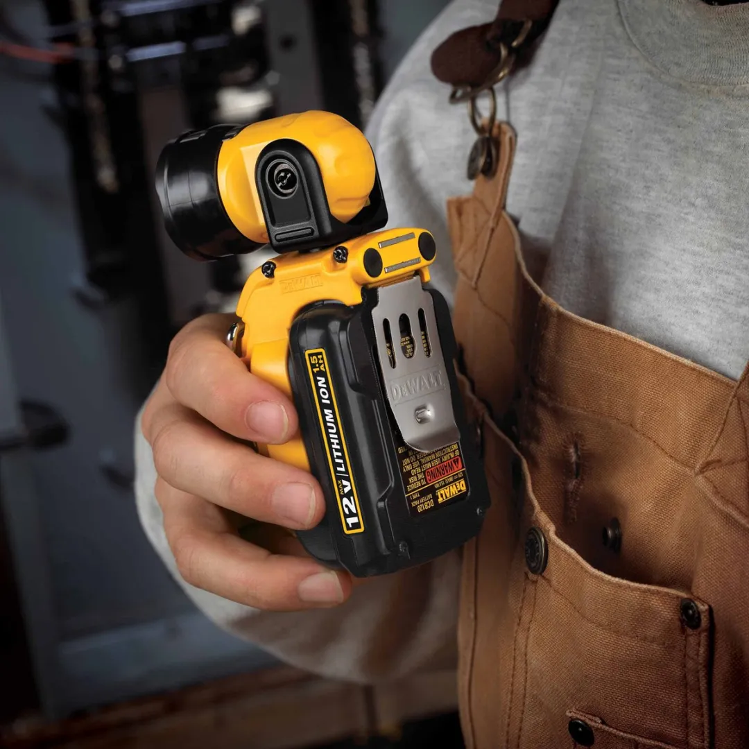 DeWalt DCL510N LED-lamp 12V XR - Geel - afbeelding 6 van 6