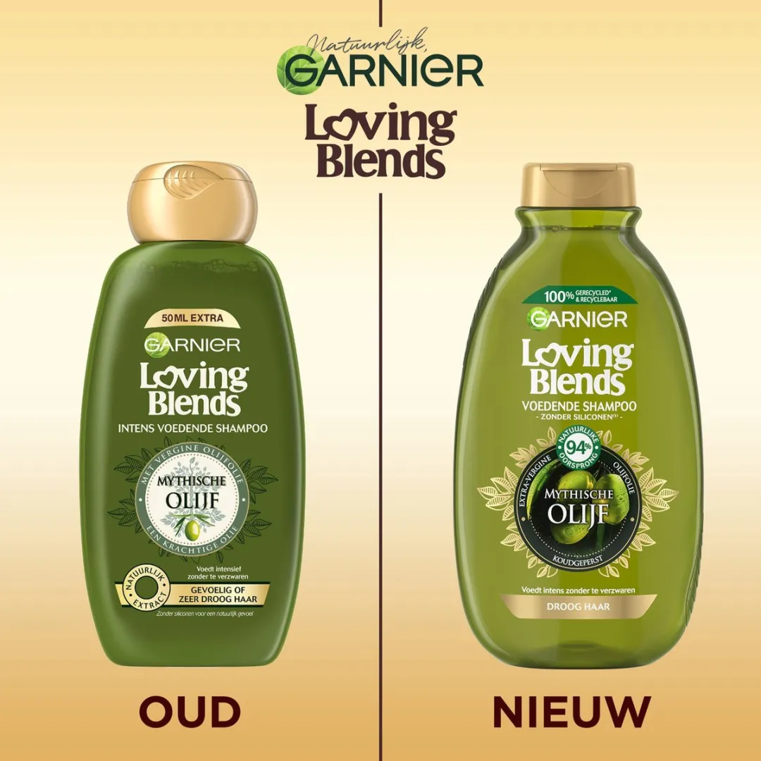 Garnier Loving Blends Mythische Olijf Shampoo - 12x300ml