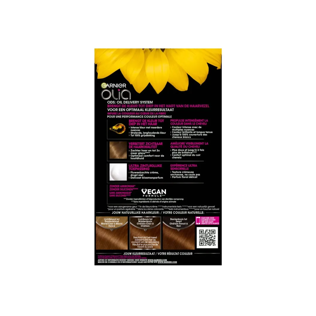 Garnier Olia 5.3 Permanent Haarkleuring - 6 Stuks - afbeelding 6 van 6
